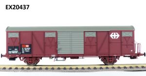 SBB Gbs G�terwagen Nr 1 Europ - Exact Train EX20437 Spur H0